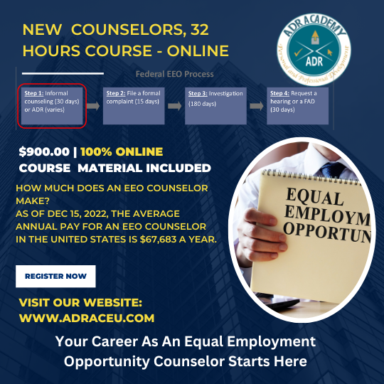 New EEO Counselor Course