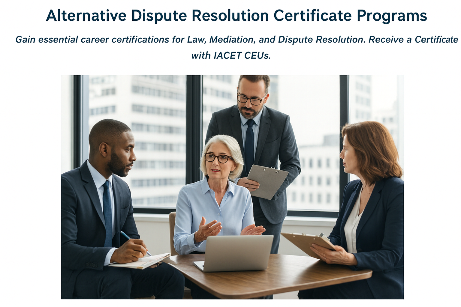 ADRR Certificate Programs