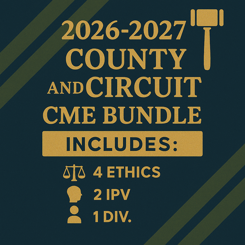 Florida Mediator CME Bundle
