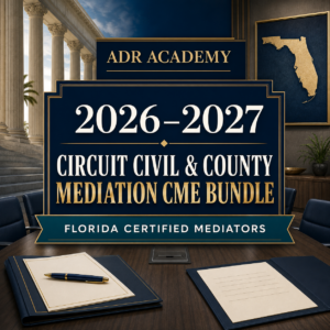 Circuit Civil and County Mediation Bundle 2026–2027