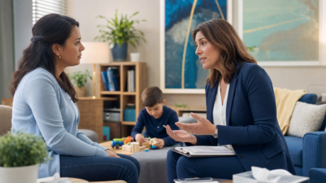 Support professionals planning safe and trauma-informed assistance for families