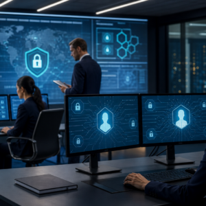 Professional protecting personally identifiable information and secure records
