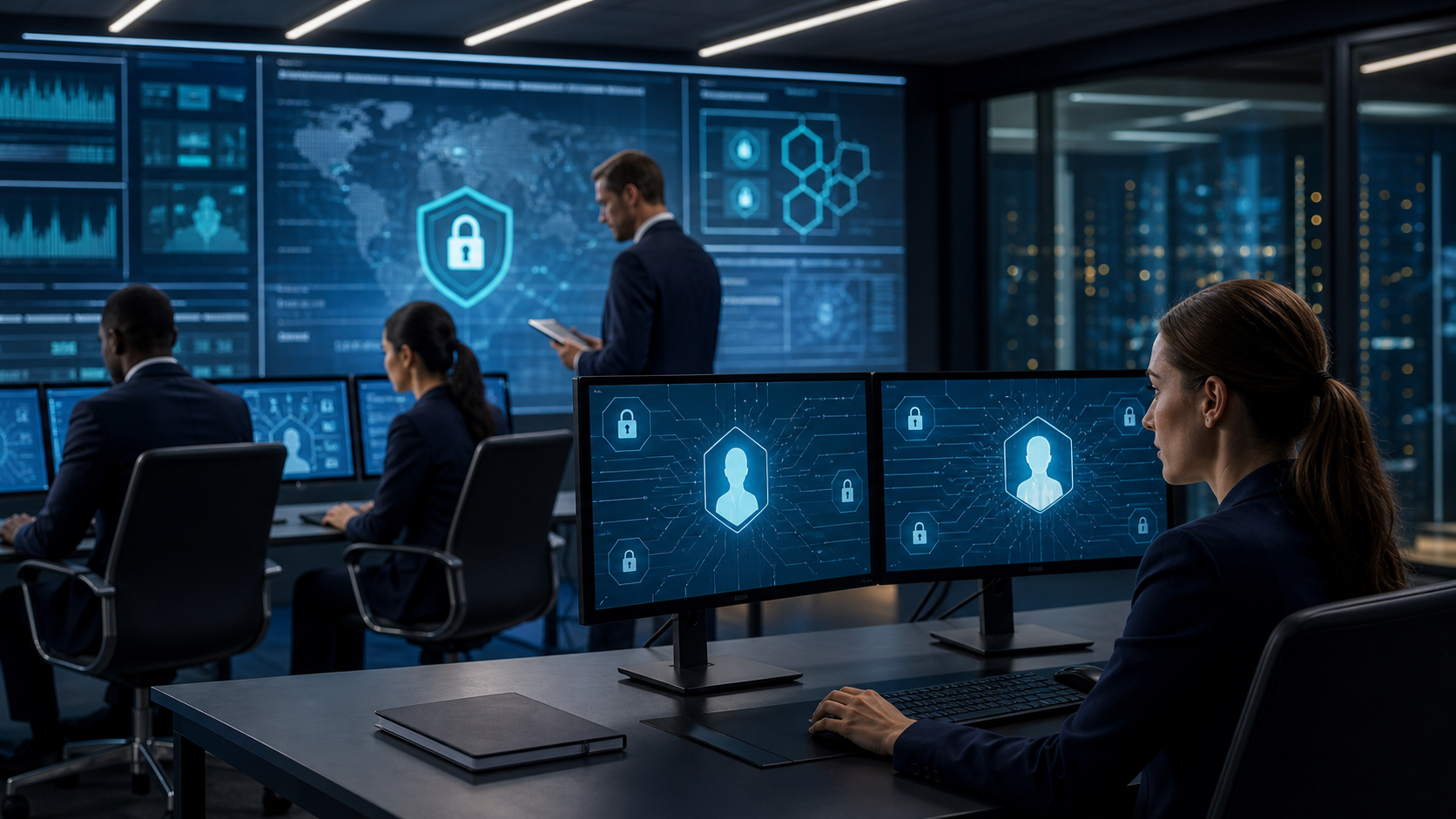 Professional protecting personally identifiable information and secure records