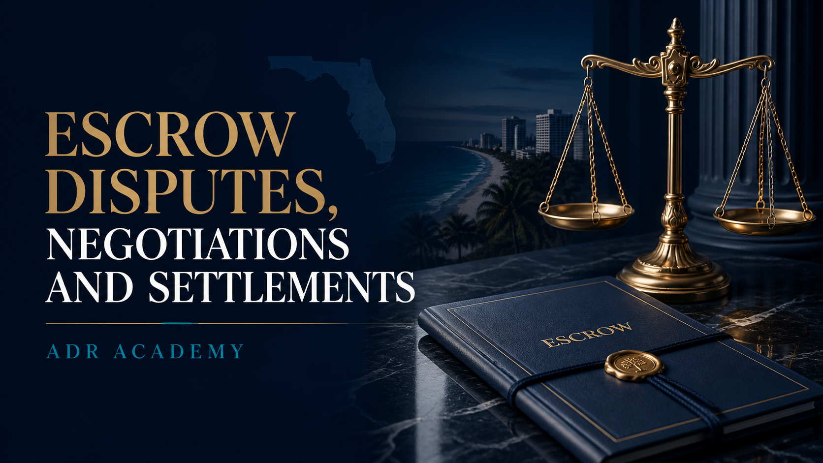 Escrow Disputes, Negotiations and Settlements course cover