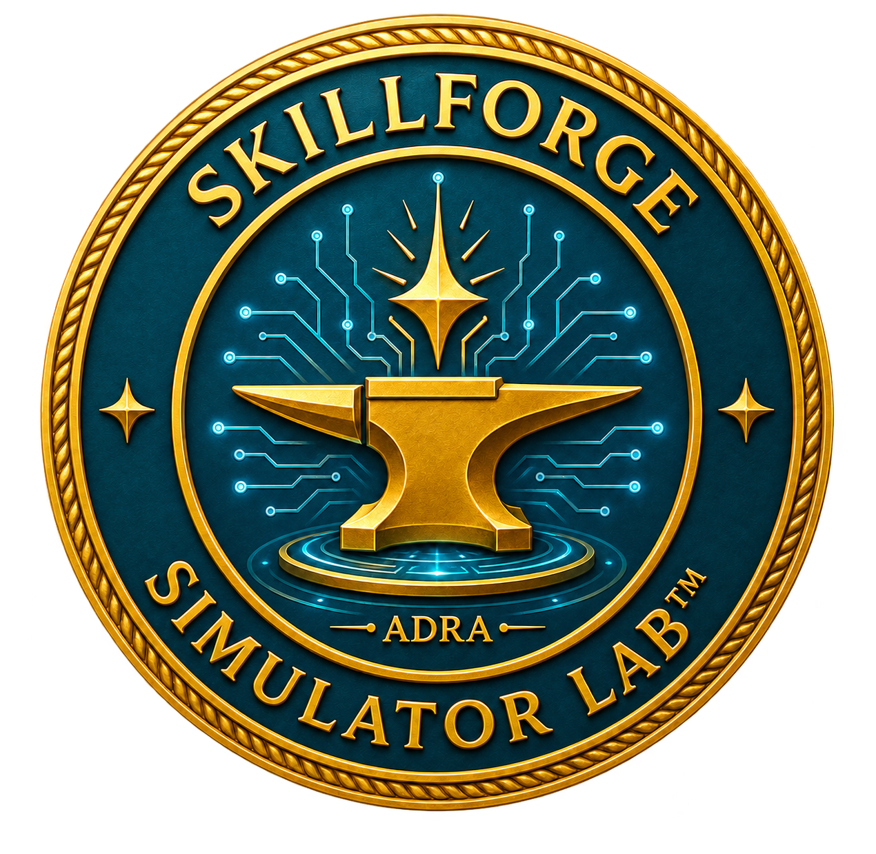 SkillForge Simulator Lab logo