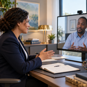 Illustrative learning scenario for ImmersiForge™ AI Simulation Lab — OPM HR 2.0: Due Process Under Pressure — Premium Live Edition